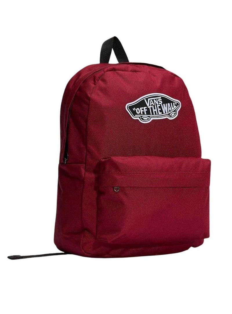 Mochila Vans Old Skool bordô para mulher e homem.