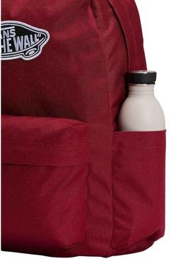 Mochila Vans Old Skool bordô para mulher e homem.