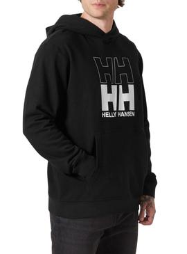 Moletom Helly Hansen Graphic preto para homem
