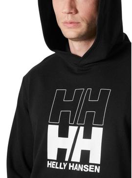 Moletom Helly Hansen Graphic preto para homem
