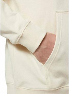 Moletom Helly Hansen Core bege para homem.