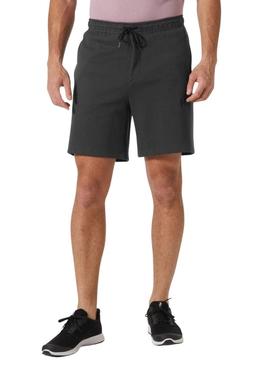 Bermudas Helly Hansen Tech preto para homens.
