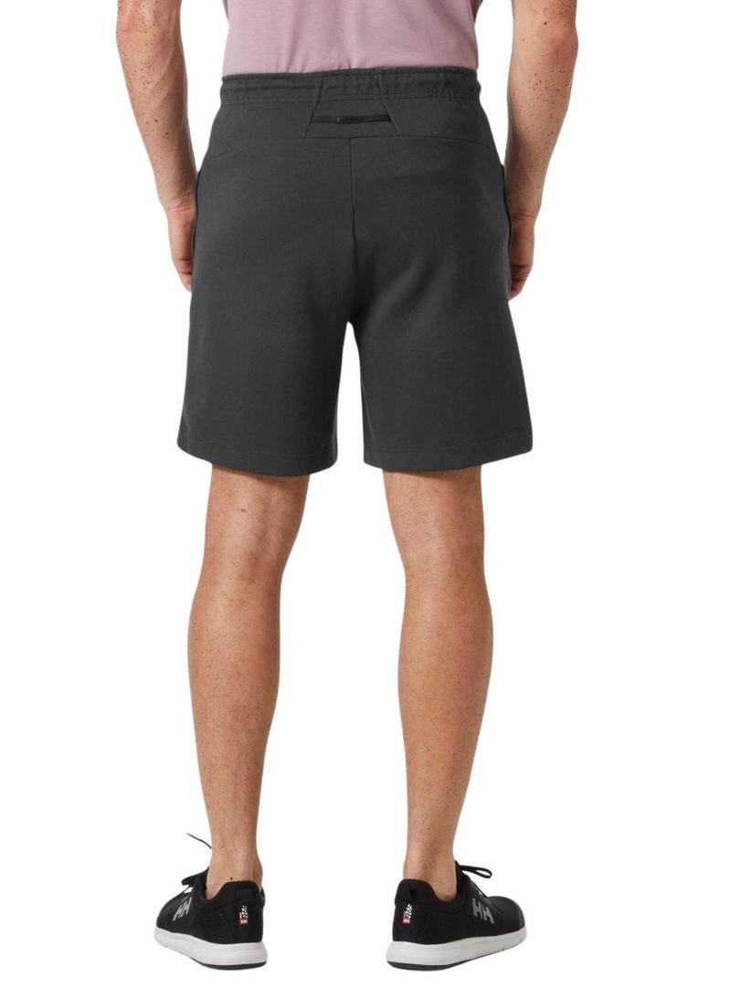 Bermudas Helly Hansen Tech preto para homens.