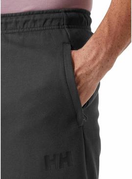 Bermudas Helly Hansen Tech preto para homens.