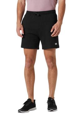 Bermudas Helly Hansen Terry preto para homem