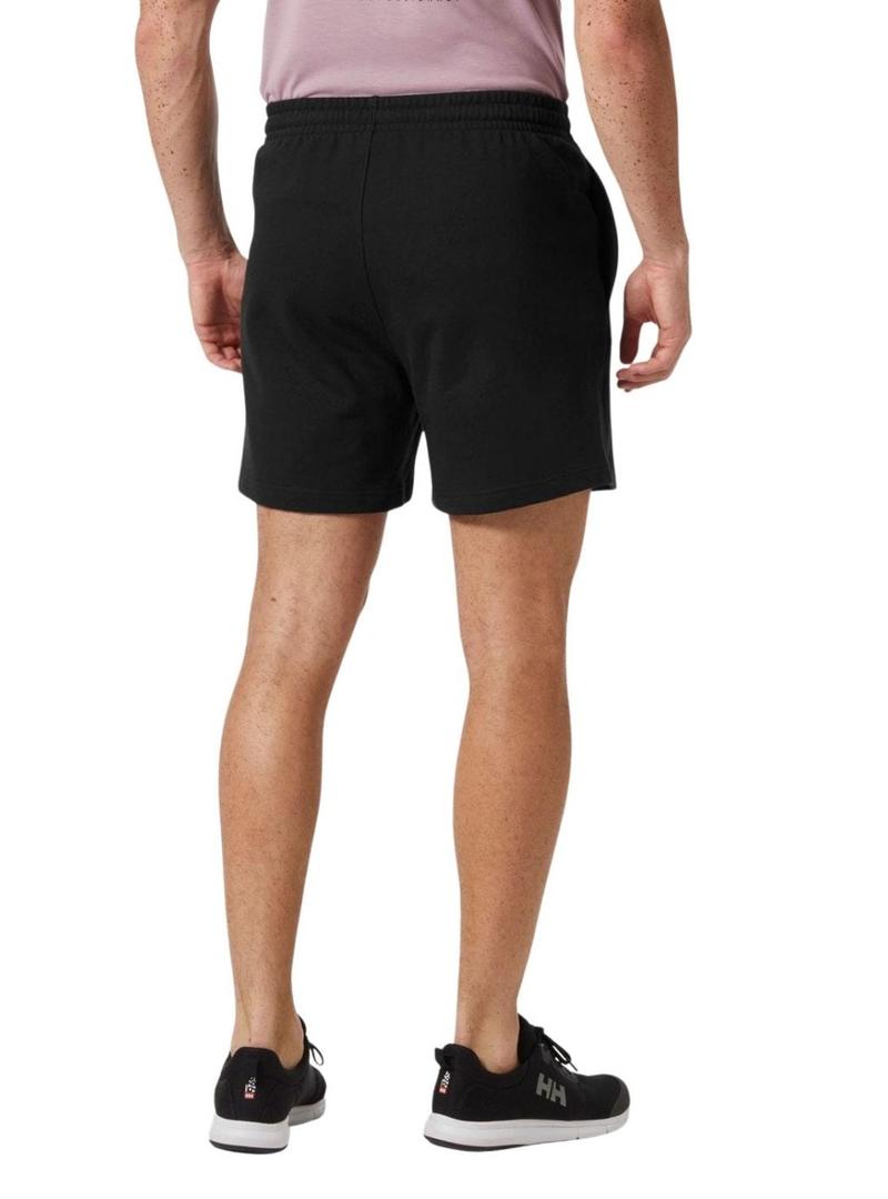 Bermudas Helly Hansen Terry preto para homem