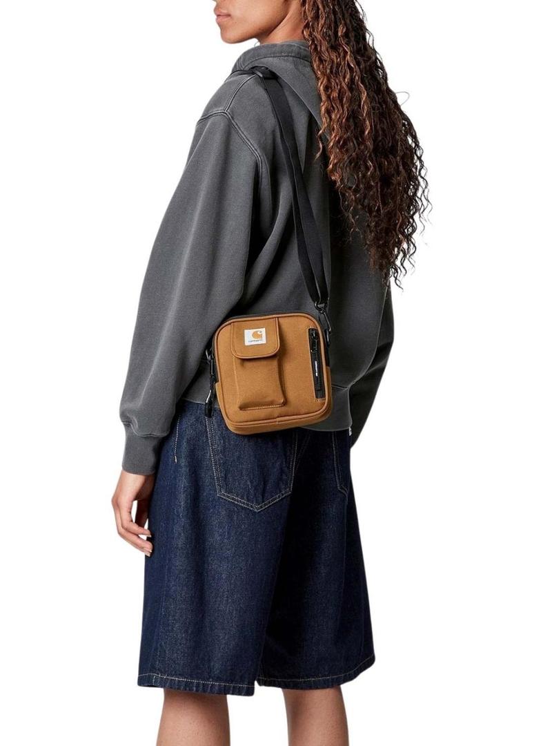 Bolsa Carhartt Essential marrom para homem e mulher
