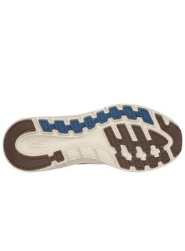 Chinelos Skechers Arch Fit castanho para homens