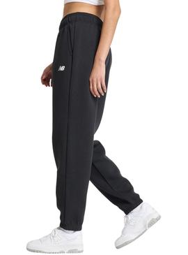 Jogger New Balance Sport preto para mulher