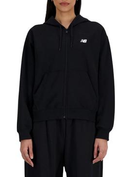 Jaqueta New Balance Sport preta para mulher