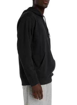 Moletom New Balance Circular Logo preto para homem.