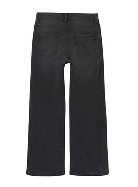 Calças Name It Rose cinza escuro para menina.