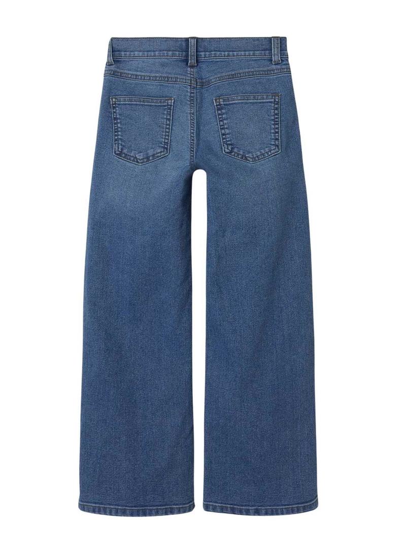 Calça Name It Rose cinza escuro para menina