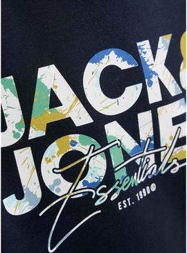 Moletom Jack and Jones Geplas marinho para criança.