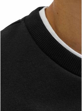 Moletom Jack and Jones Geplas preto para criança.