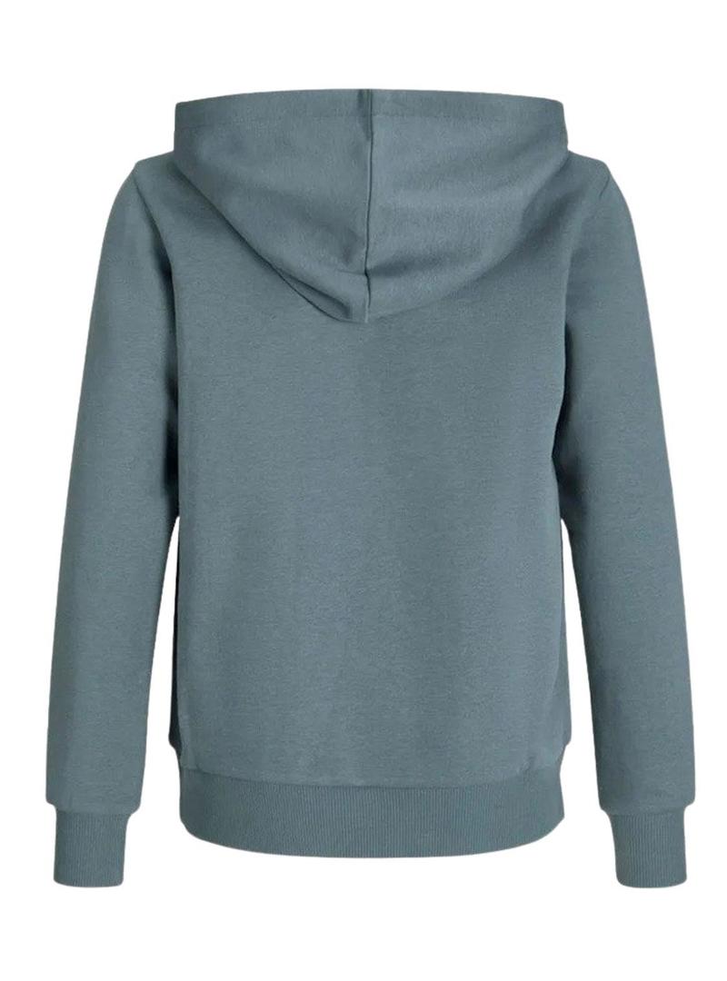 Moletom com capuz Jack and Jones azul para crianças.