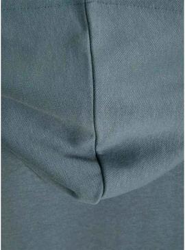 Moletom com capuz Jack and Jones azul para crianças.