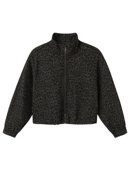 Jaqueta Name It Lela leopardo para menina