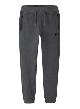 Calça esportiva Name It Vimo cinza para menino