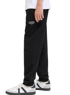 Calça Jack and Jones Makoto preta para menino.