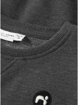 Moletom Name It Vimo cinza para menino