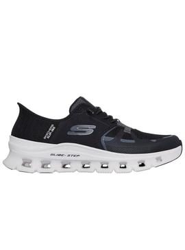 Sapatilhas Skechers Glide preto para homem.