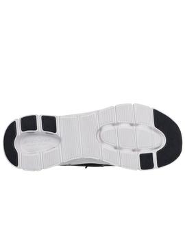 Sapatilhas Skechers Glide preto para homem.