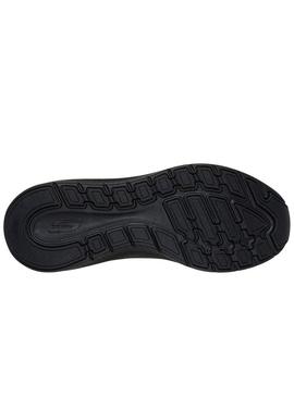 Sapatilhas Skechers Arch Fit preto para mulher.