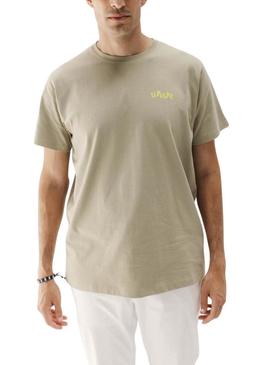 Camiseta El Pulpo Sorvete verde para homem