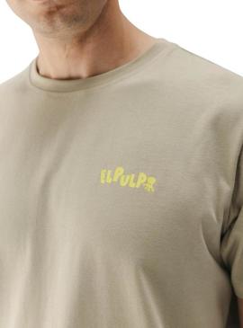 Camiseta El Pulpo Sorvete verde para homem