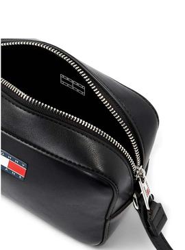 Bolsa Tommy Jeans Daily Elevated preta para mulher