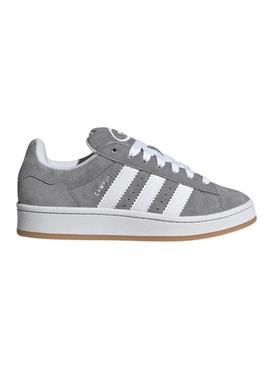 Sapatilhas Adidas Campus 00S Cinza para menina e menino