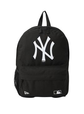 Mochila New Era Stadium Preta para mulher e homem