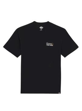 Camiseta Dickies Donut House preta para homem.