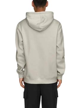 Moletom Only and Sons Curated cinza para homem