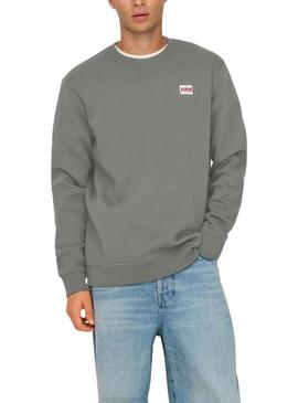 Moletom Only and Sons Dawson verde para homem