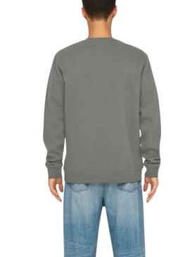 Moletom Only and Sons Dawson verde para homem