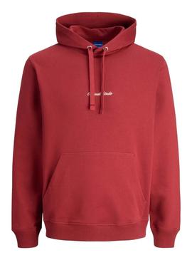 Moletom Jack and Jones Norrebo vermelho para homem