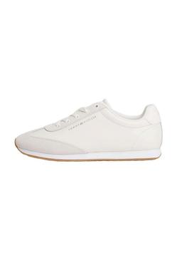 Sapatilhas Tommy Hilfiger Heritage Runner branco para mulher.