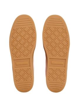 Sapatilhas Tommy Hilfiger Heritage rosa para mulher.