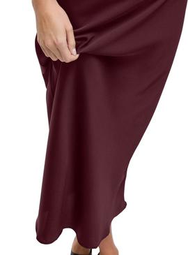 Saia Vila Viellette granada para mulher.