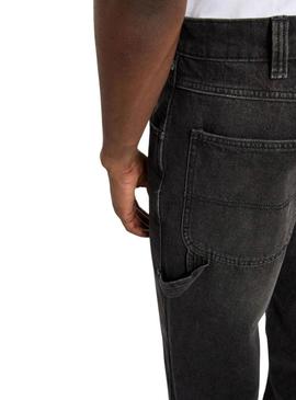 Calça jeans preta Dickies Garyville para homem.