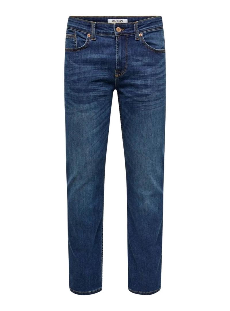 Calça de ganga Only and Sons Weft denim para homem