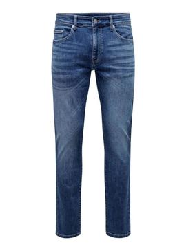Calça Only and Sons Loom denim para homem