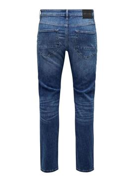 Calça Only and Sons Loom denim para homem