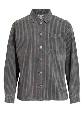 Camisa Vila Arie cinza para mulher