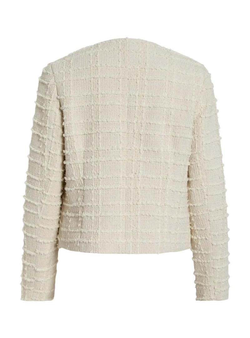 Jaqueta Vila Vilikey bege para mulher