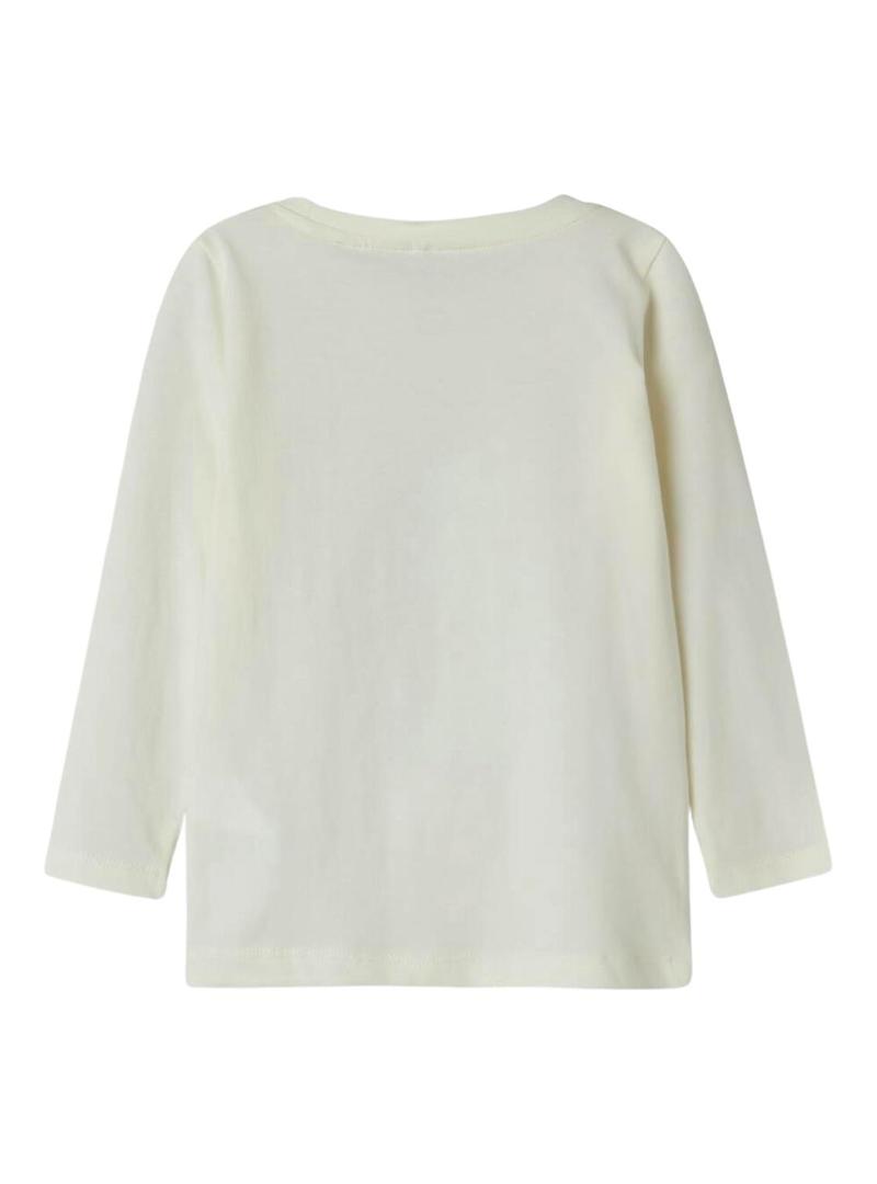 Camiseta Name It Ninna bege para menina