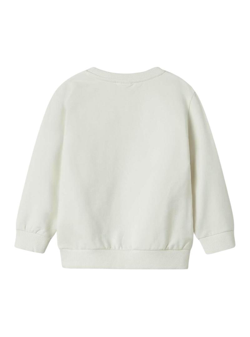 Moletom Name It Notus branco para menino