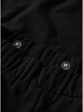 Calças largas Name It Noriana negras para menina